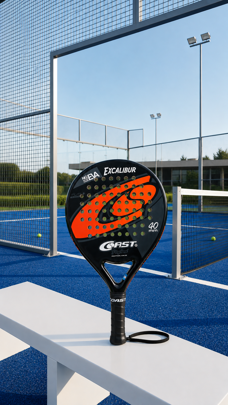 Paleta pádel COAST Excalibur Eva Soft